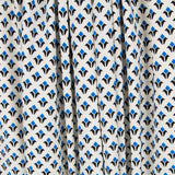 Geometrische Kreppschilder Blau - Ribes y Casals