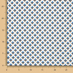 Geometrische Kreppschilder Blau - Ribes y Casals