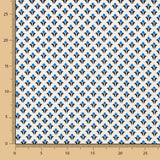 Geometrische Kreppschilder Blau - Ribes y Casals