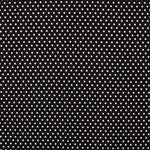 Crepe Polka Dots Weißer Hintergrund Schwarz - Ribes y Casals