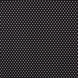 Crepe Polka Dots Weißer Hintergrund Schwarz - Ribes y Casals