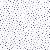 Krepp-Polka-Dots Navy 7mm - Ribes y Casals