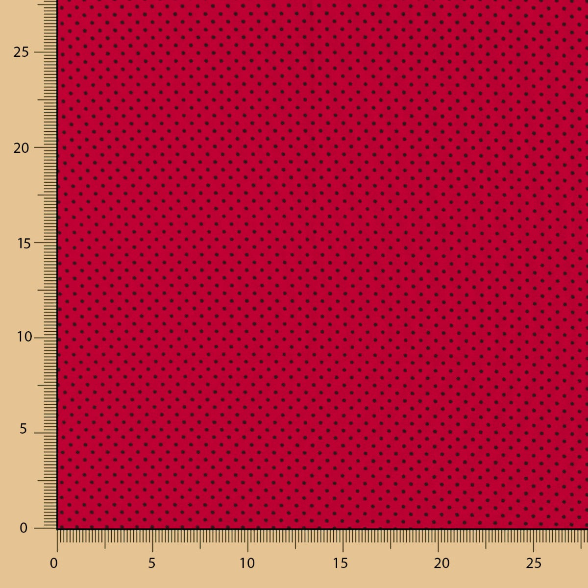 Krepp Mini Polka Dots Grana - Ribes y Casals
