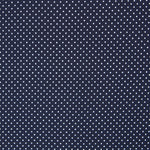 Krepp Mini Polka Dot Marineblau - Ribes y Casals