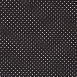 Schwarzer Mini-Polka-Dot-Krepp - Ribes y Casals