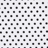 Crepe Polka Dots Schwarz Weißer Hintergrund - Ribes y Casals