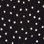 Schwarz gesprenkelter Krepp - Ribes y Casals