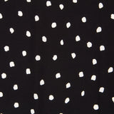 Schwarz gesprenkelter Krepp - Ribes y Casals