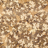 Krepp gesprenkelt Leopard Mokka - Ribes y Casals