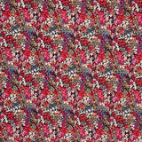 Polyester Krepp Polyester Blume Konfetti Rot - Ribes y Casals