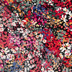 Polyester Krepp Polyester Blume Konfetti Rot - Ribes y Casals