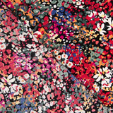 Polyester Krepp Polyester Blume Konfetti Rot - Ribes y Casals