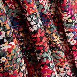 Polyester Krepp Polyester Blume Konfetti Rot - Ribes y Casals