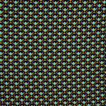 Polyester-Krepp Geo Aquamarin - Ribes y Casals
