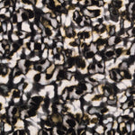Polyester Krepp Leopard Grau - Ribes y Casals