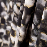 Polyester Krepp Leopard Grau - Ribes y Casals