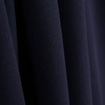 Reststück Crêpe Textur Marineblau – Verschiedene Maße x Breite 150 cm - Ribes y Casals