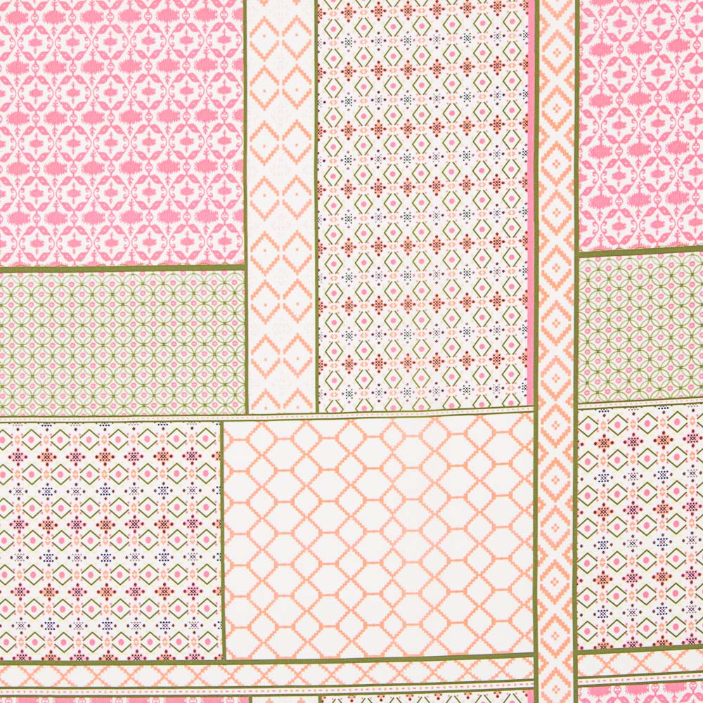 Ethnischer Patchwork-Krepp - Ribes y Casals