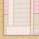 Ethnischer Patchwork-Krepp - Ribes y Casals