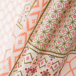 Ethnischer Patchwork-Krepp - Ribes y Casals