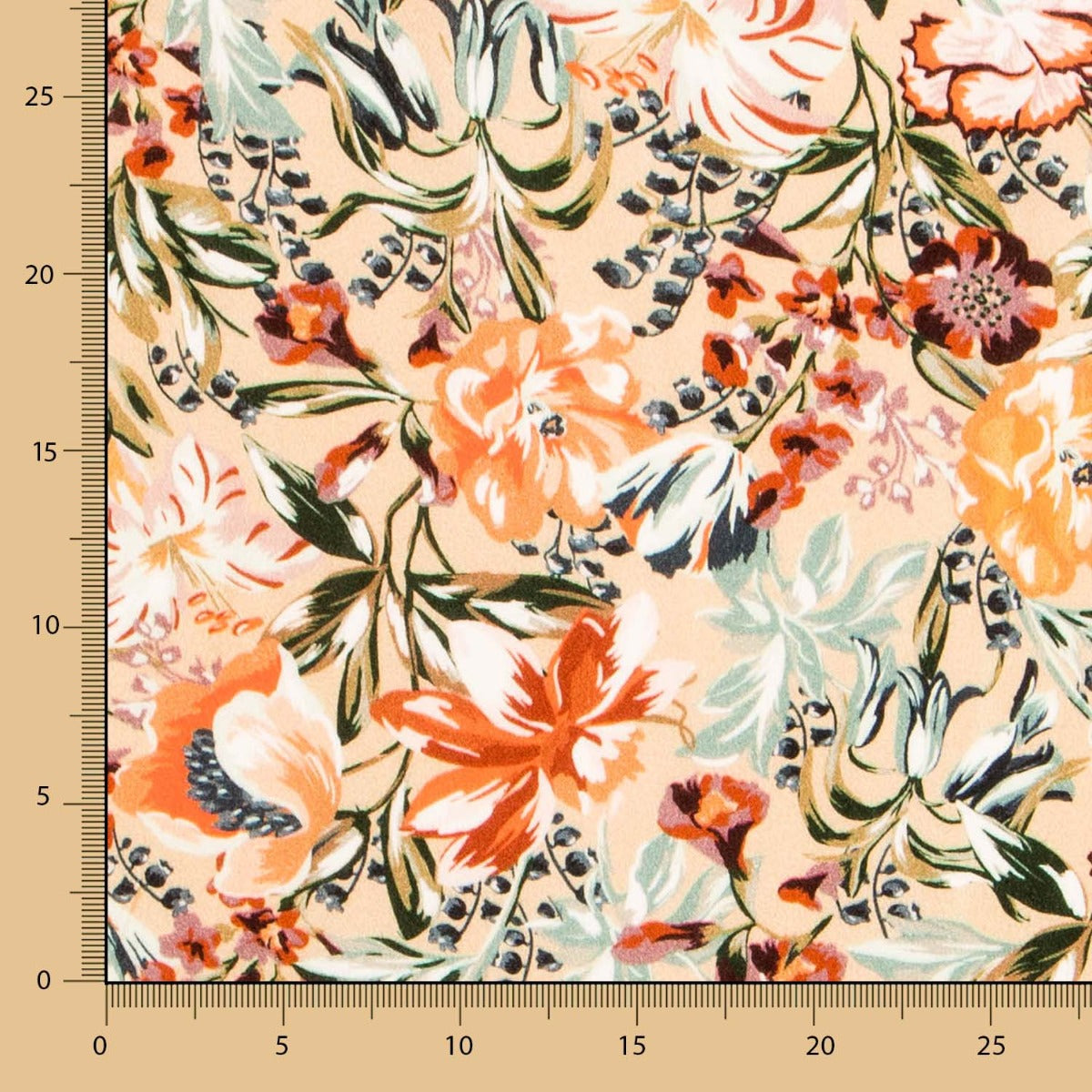 Krepp Viskose Tropical Sand - Ribes y Casals