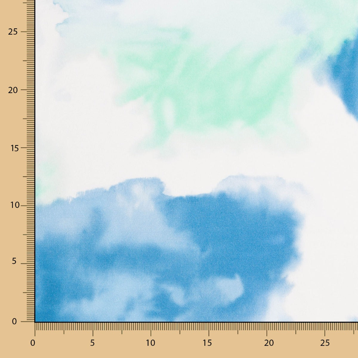 Krepp Viskose Tye Die Blau - Ribes y Casals