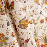 Reststück Cretona-Baumwolle mit Vintage-Blumenmuster – verschiedene Maße x Breite 160 cm - Ribes y Casals