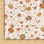 Reststück Cretona-Baumwolle mit Vintage-Blumenmuster – verschiedene Maße x Breite 160 cm - Ribes y Casals