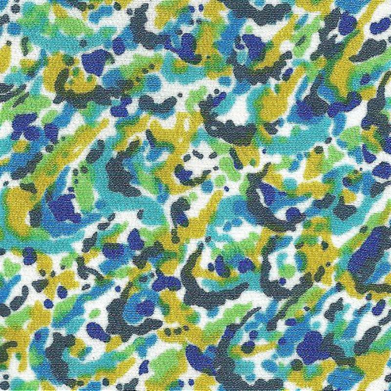 Knusprige Milano Imprimé Aquarelles Vert - Ribes y Casals