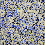 Knuspriger Milano geblümter Druck Blau - Ribes y Casals
