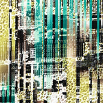 Knuspriger Milano Leopard Grüner Hintergrund - Ribes y Casals