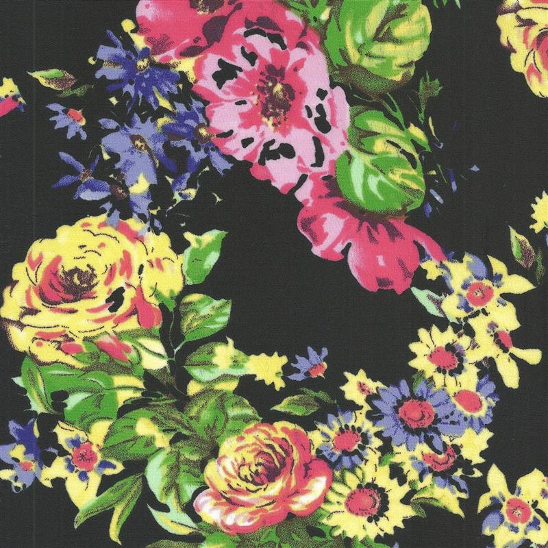 Knusprige Milano Geranium Schwarzer Hintergrund - Ribes y Casals