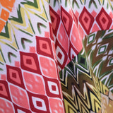 Knuspriges Milano Patchwork Ethnique Rouge - Ribes y Casals