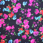 Knusprige Milano-Blumenmalerei Schwarz - Ribes y Casals