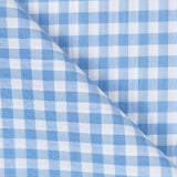 1 cm breite Vichy Blue Vichy Quadrate - 160 cm breit - Ribes y Casals