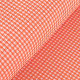 Vichy Orange Quadratisch 2mm - Ribes y Casals