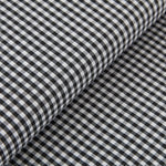 Abgeschnittenes Schwarz Vichy Mini 65 x 160 cm - Ribes y Casals