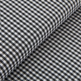 Abgeschnittenes Schwarz Vichy Mini 65 x 160 cm - Ribes y Casals