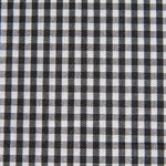 Abgeschnittenes Schwarz Vichy Mini 65 x 160 cm - Ribes y Casals