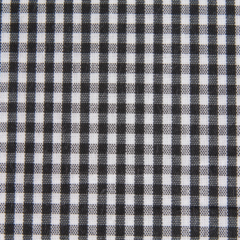 Abgeschnittenes Schwarz Vichy Mini 65 x 160 cm - Ribes y Casals