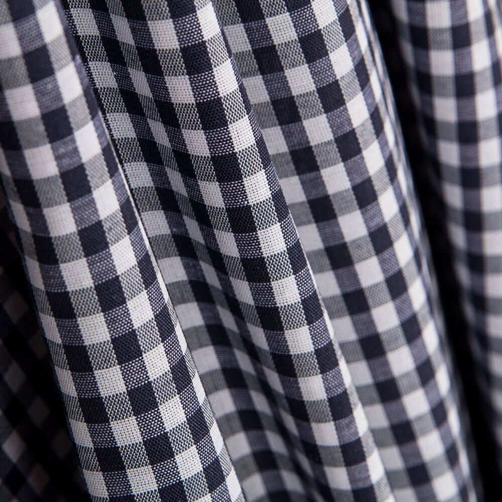 Medium Navy Vichy Square - Ribes y Casals