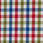 Blau Grün Madras Quadrate - Ribes y Casals