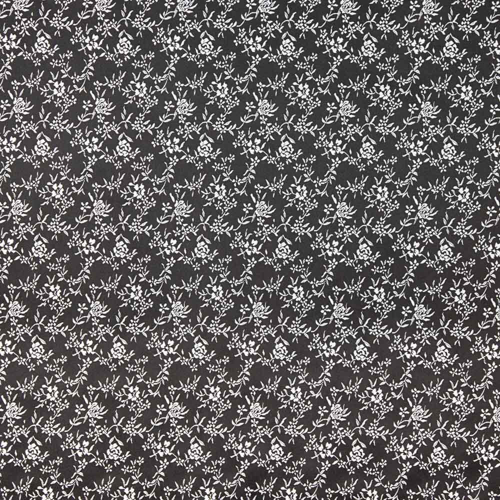 Damast Mini Blume Silber - Ribes y Casals