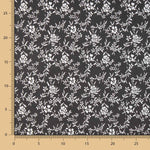 Damast Mini Blume Silber - Ribes y Casals