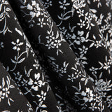 Damast Mini Blume Silber - Ribes y Casals