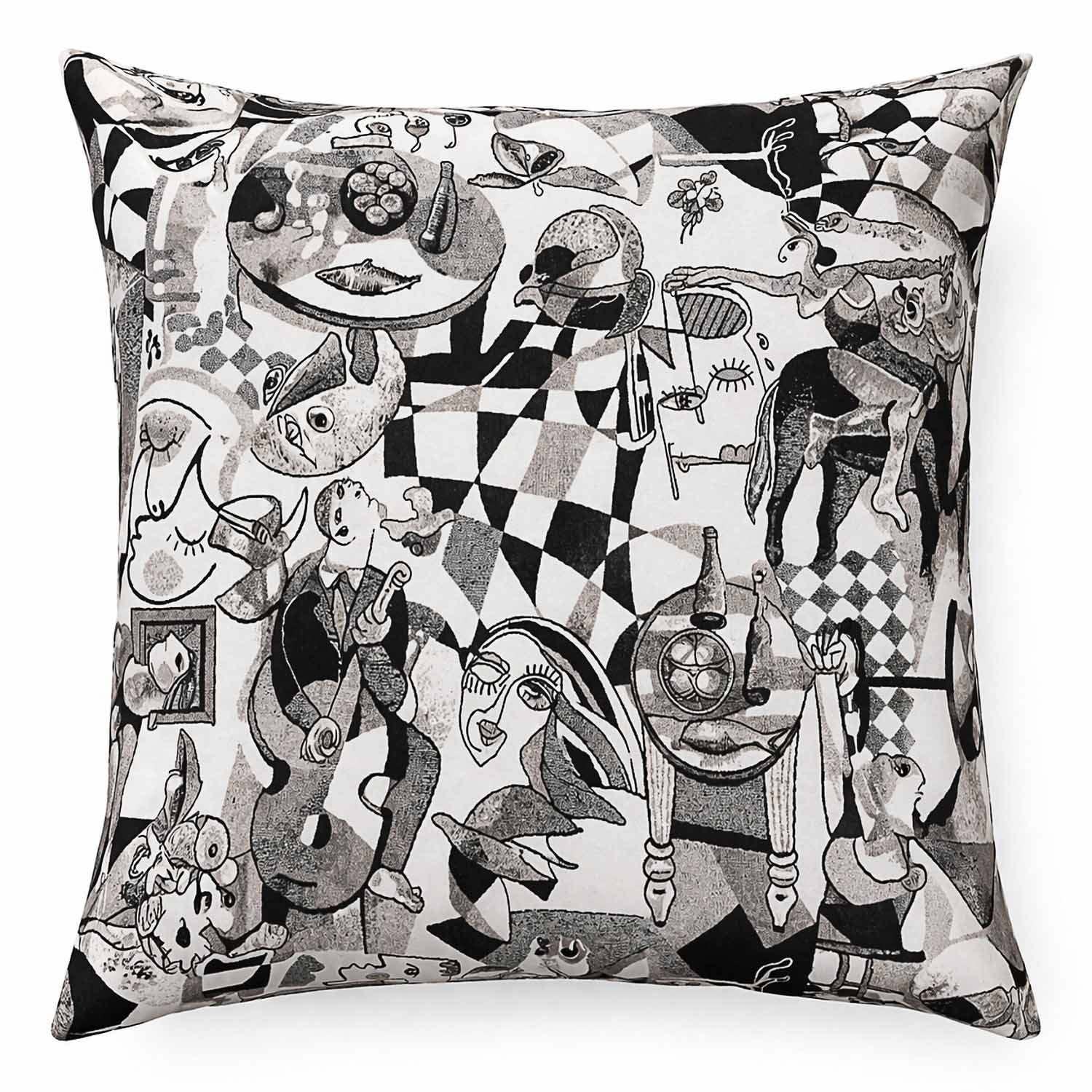 Gobelin Monochrome Abstrakte Kunst - Ribes y Casals