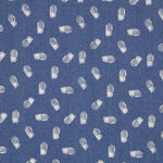 Denim Elastische Ananas Blau - Ribes y Casals