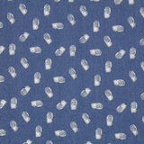 Denim Elastische Ananas Blau - Ribes y Casals