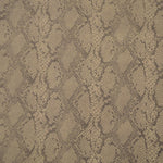 Denim Reptil Druck Stoff Braun - Ribes y Casals