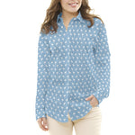 Denim Fine Flamingos Blau - Ribes y Casals